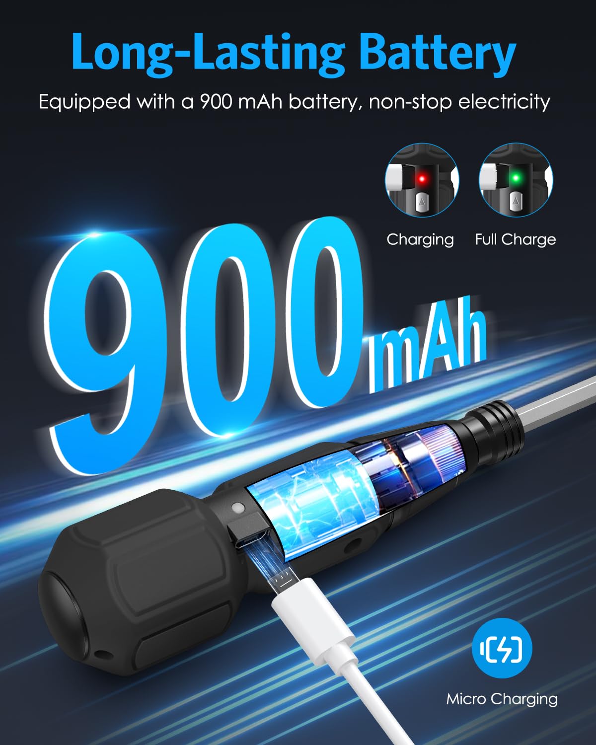 AMIR 2-in-1 design switching between electric and manual operation