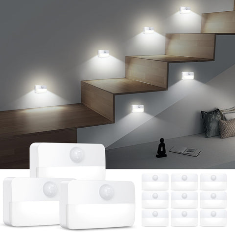 AMIR motion sensor stair light glows instantly to guide stairs at night