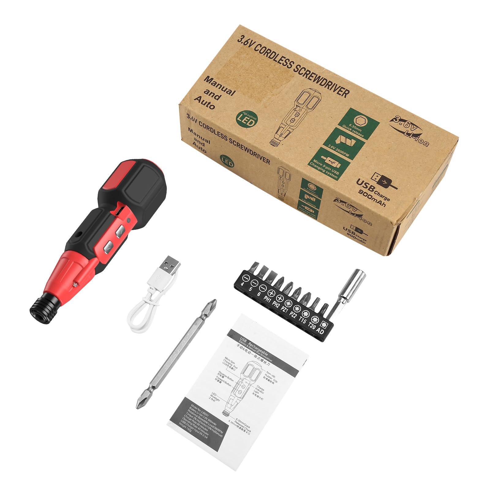 AMIR quick screwdriving for crafts and small projects