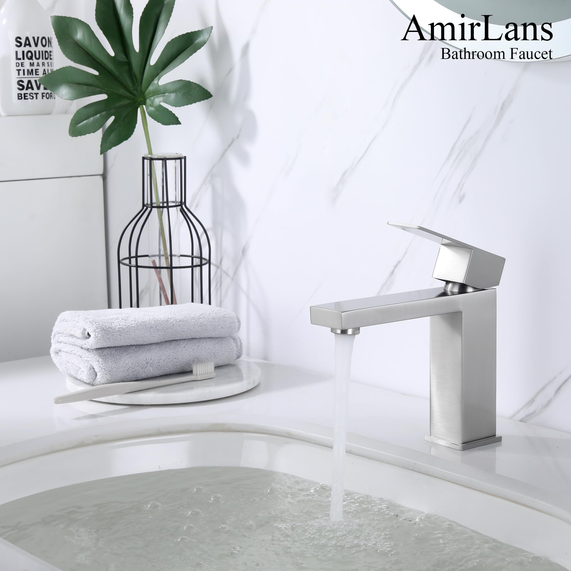 AmirLans lead-free stainless steel construction for safety and durability
