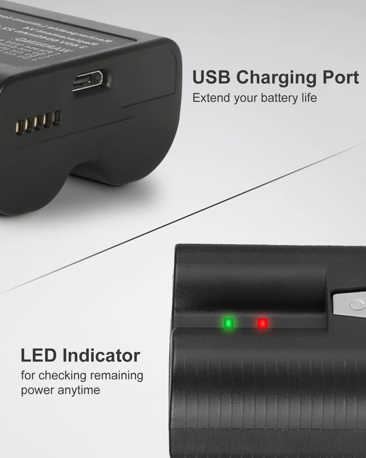 Amityke battery with multiple safety protections during charging and use
