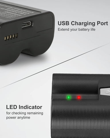 Amityke battery with multiple safety protections during charging and use