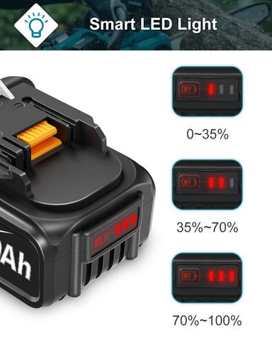 Amityke 6-protection battery guarding against over-discharge and overheating