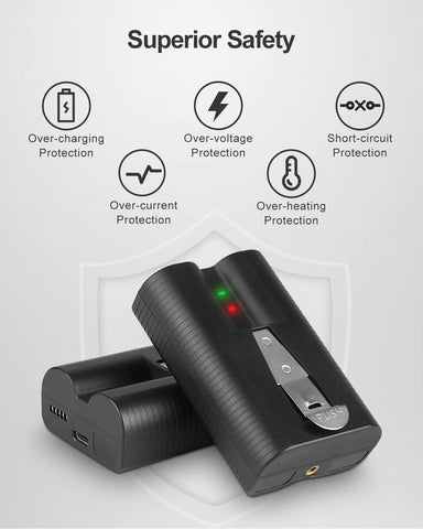 Amityke battery for Spotlight Cam delivering continuous surveillance power