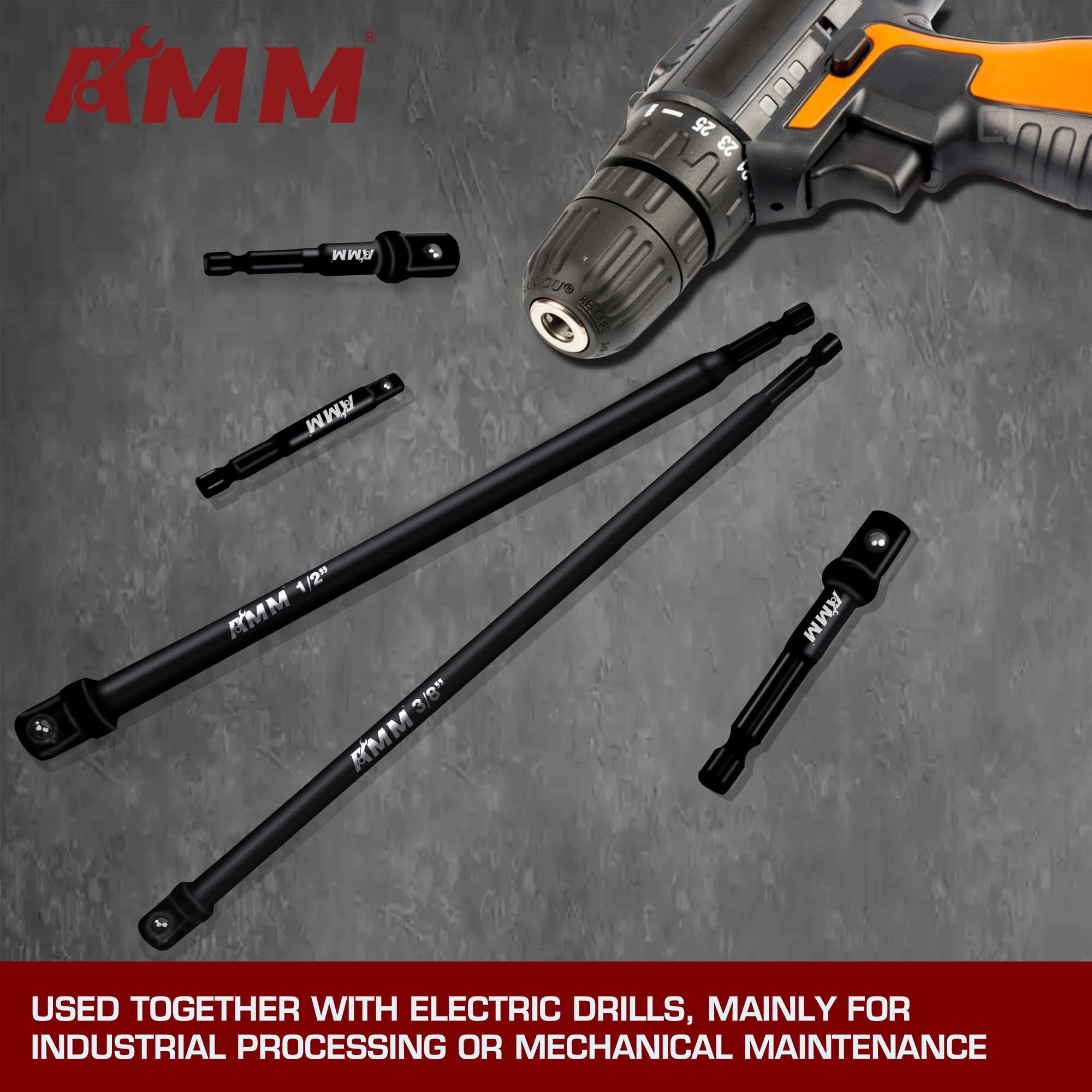AMM 10-inch length adapter improves access to recessed fasteners