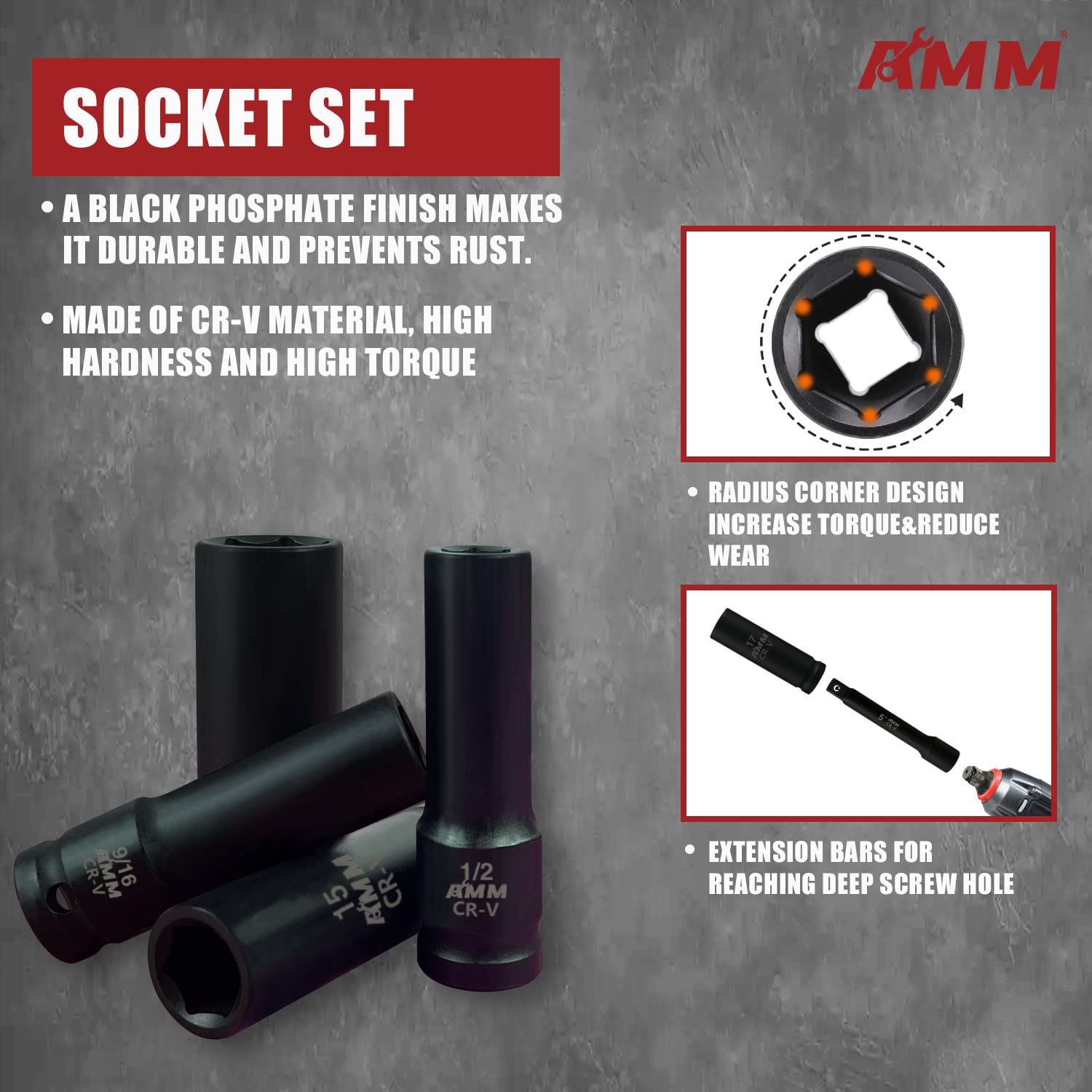 AMM 3/8-to-1/2 adapter expands compatibility