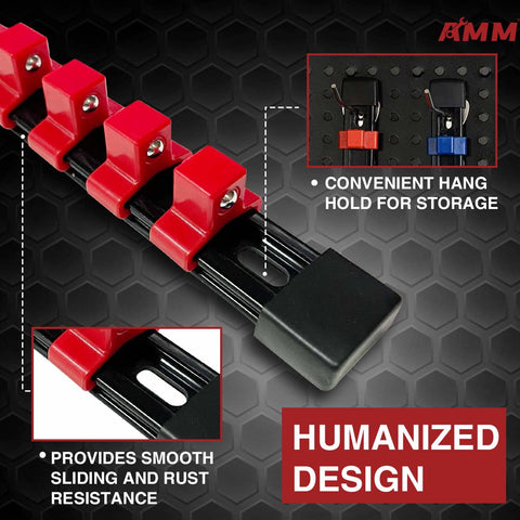 AMM removable-end-cap-design enables quick customization and cleanup.