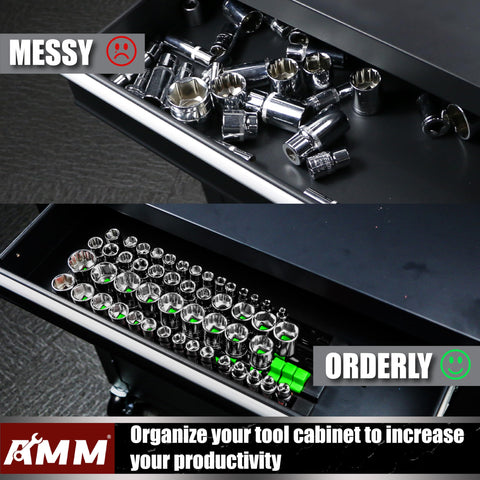AMM removable end-cap design allows easy resizing and cleaning of the rail.