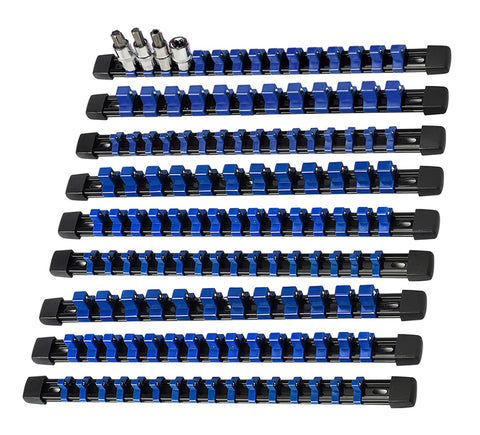 AMM socket organizer one-half inch drive rail stores sockets neatly