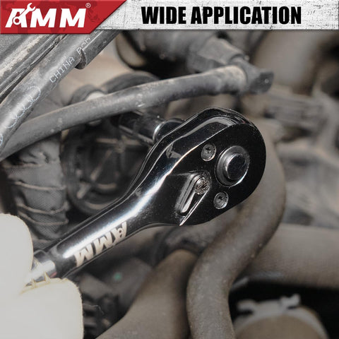 AMM stamped size markings improve quick identification during projects.