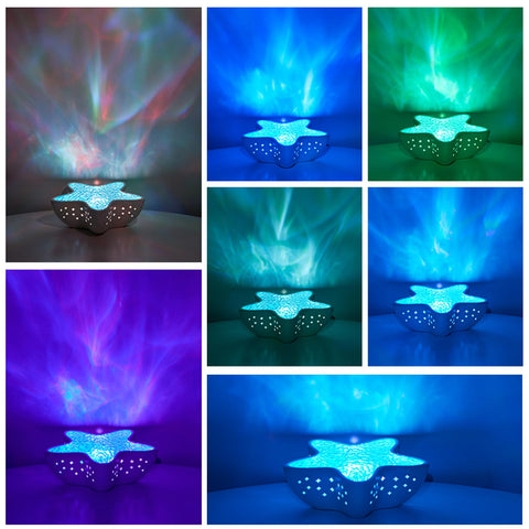 AmmToo Northern Lights Projector Type-C charging keeps power on the go.