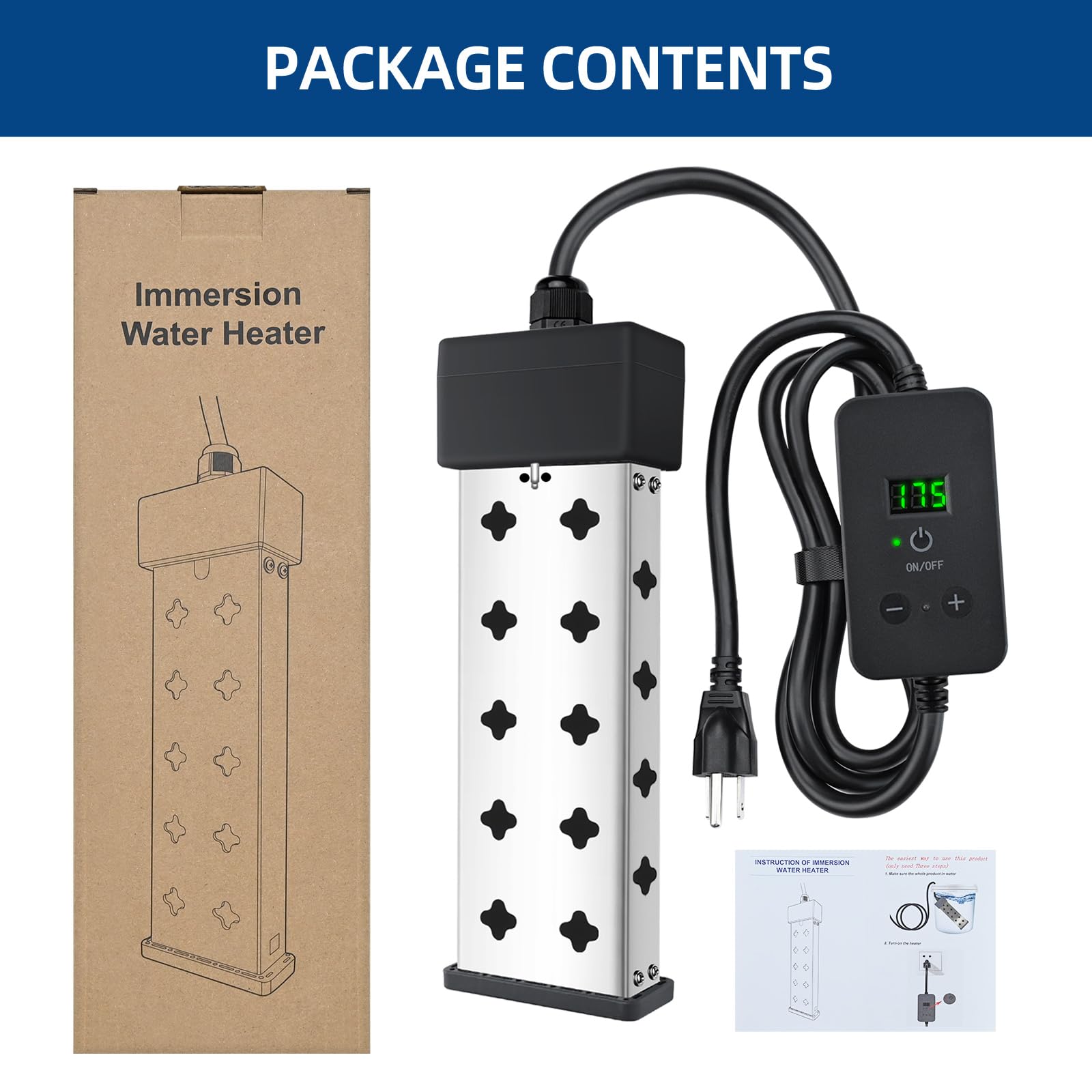 AMOZOK heater used for stock tanks and farm tasks