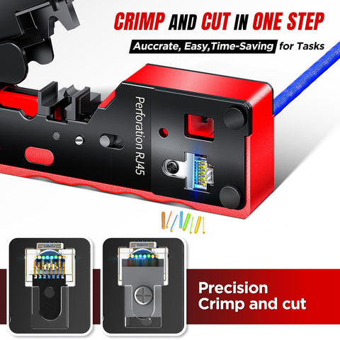 AMPCOM textured handles ensure a secure grip and slip resistance