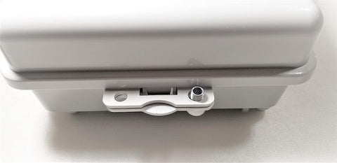 Amphenol Broadband enclosure dimensions 9x9x4 inches for compact spaces.