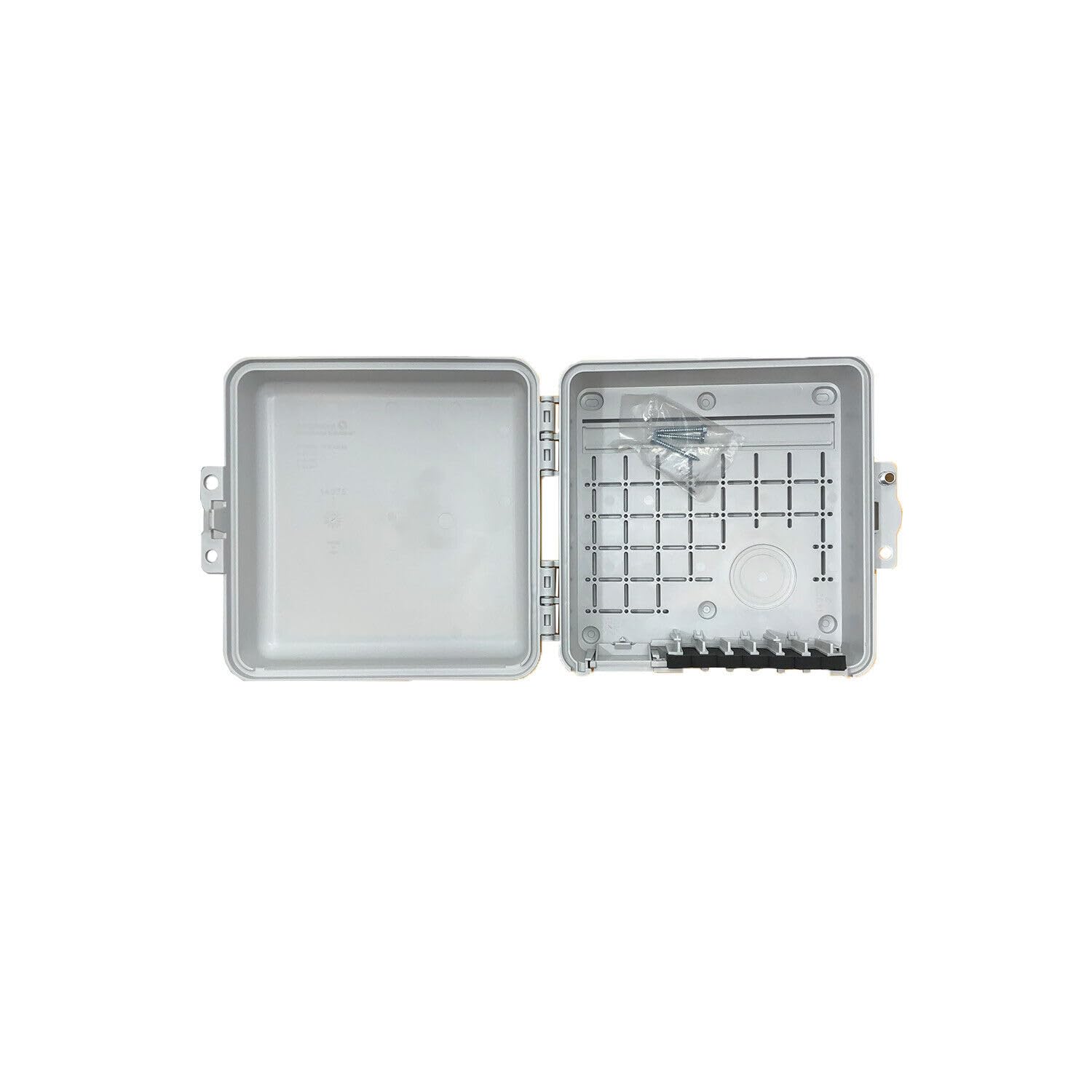 Amphenol Broadband quick mount rail snaps in without screws for fast installation.
