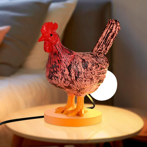 AMPlug in Chicken Egg Lamp decorates any room with whimsy