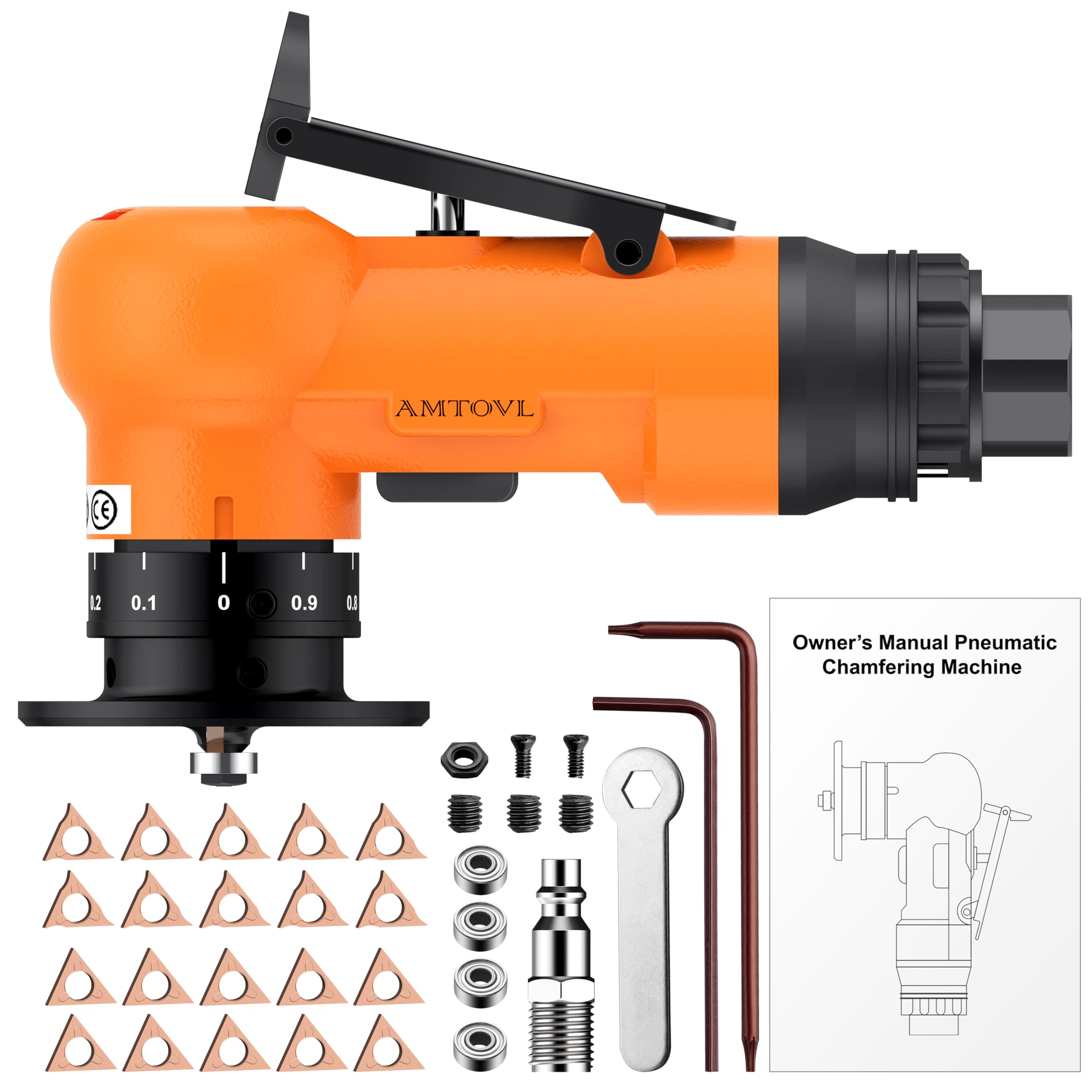 AMTOVL accessories pack includes bearings and blades.