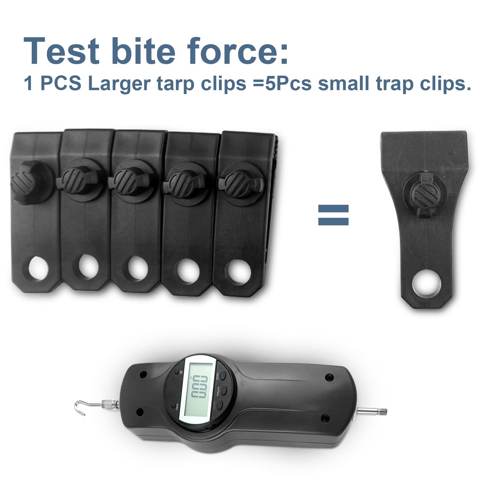 AMURS 100pcs plastic cable ties securing tarps and gear quickly