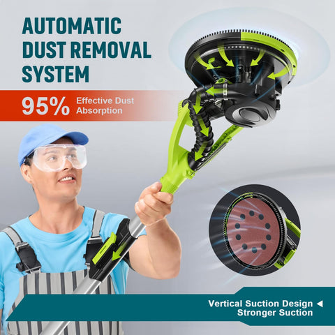 AMYBEST nine-inch sanding discs cover larger areas for consistent results.