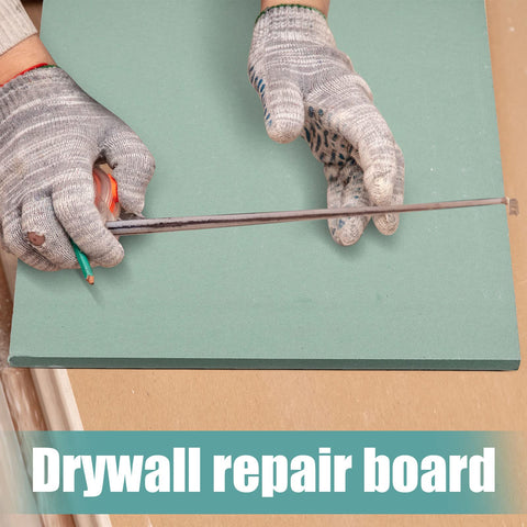 Amylove patch installation on a wall hole demonstrates simple, tool-light repair.