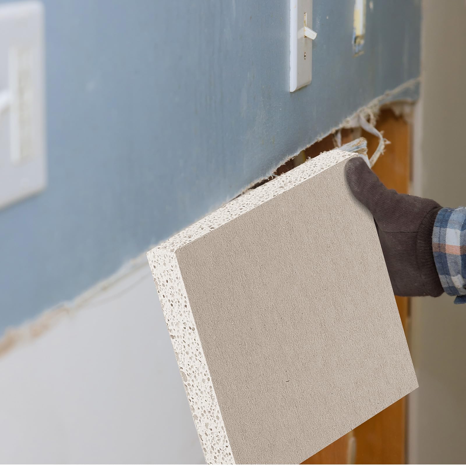 Amylove drywall patch pack featuring four panels for multiple spots