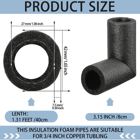Amylove elbow insulation pads eight centimeter length for quick fitting