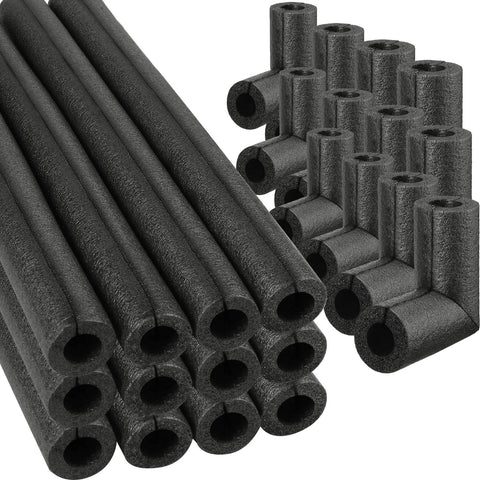 Amylove four-pack elbow pipe insulation for outdoor protection and energy efficiency