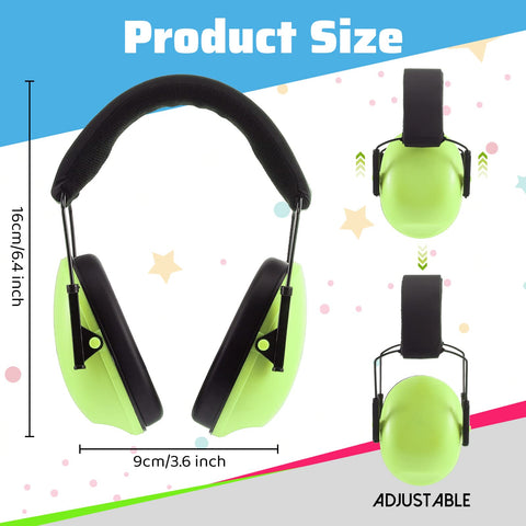 Amylove kids earmuffs in rose; stylish color while reducing distractions.
