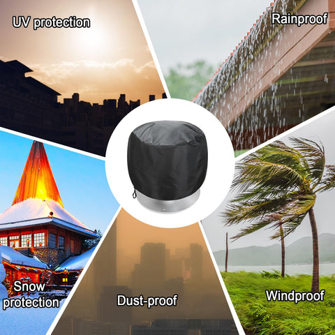 Amylove universal 20x20 inch size suits most attic turbine vents.