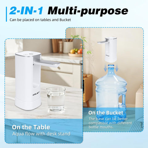 Amz Jet compatible with 2 to 5 gallon bottles