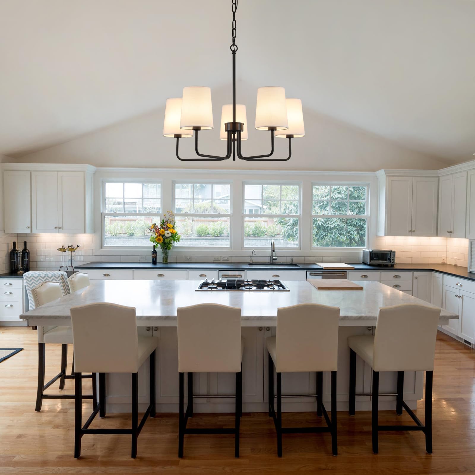 AMZASA long chain-length provides flexible hanging height for ceilings
