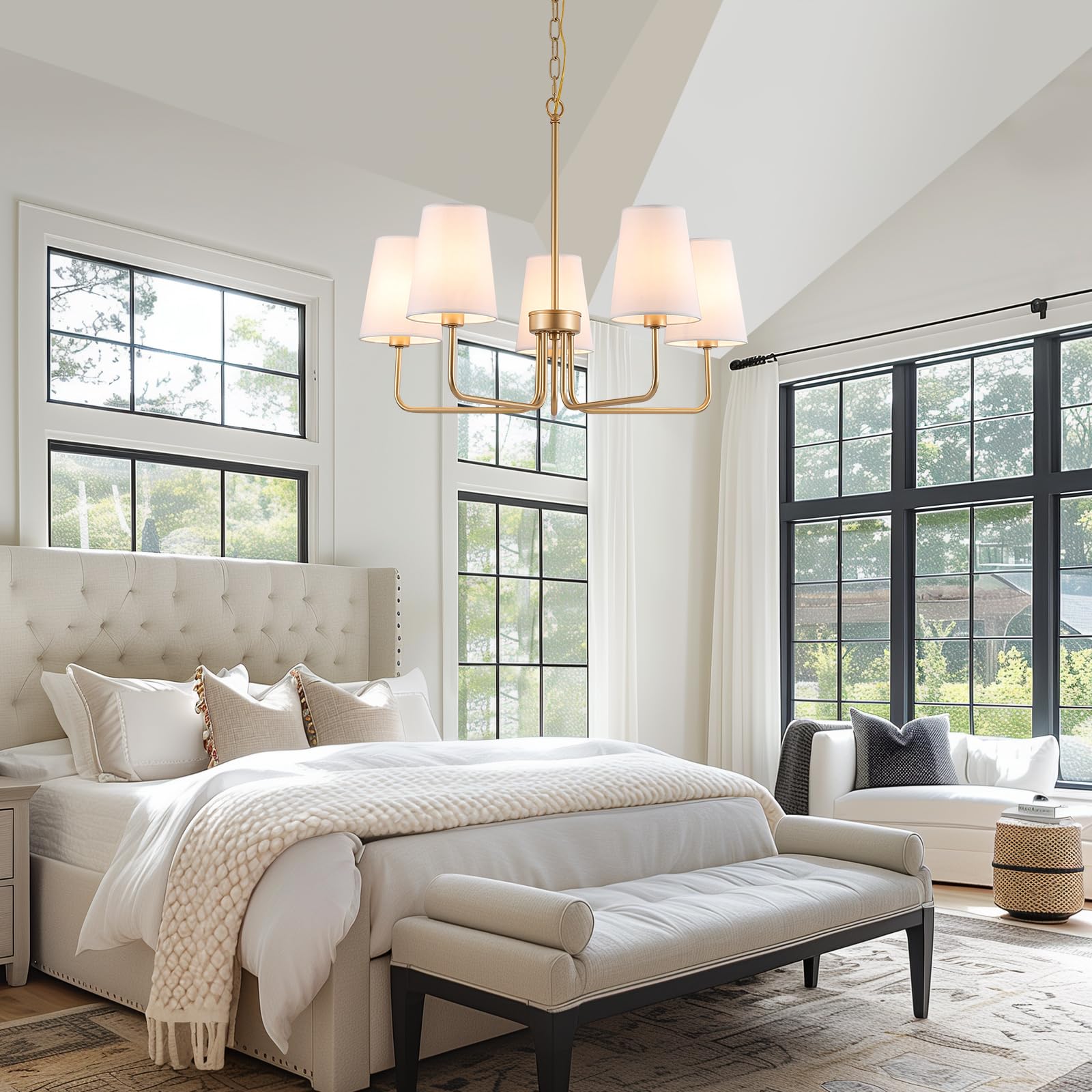AMZASA rustic-modern pendant enhances entryways, kitchens, and living spaces.