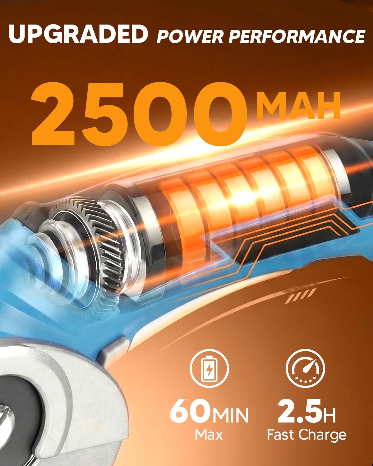 AMZBUY lightweight tool offers fatigue-free operation for long sessions