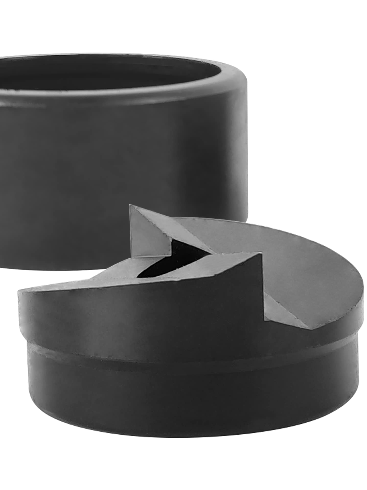 AMZCNC conduit hole punch 1-1-4 in dies eases tight workspaces
