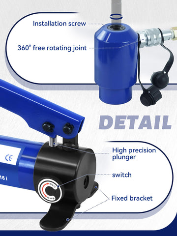 AMZCNC knockout punches handle steel and stainless with solid capacity.