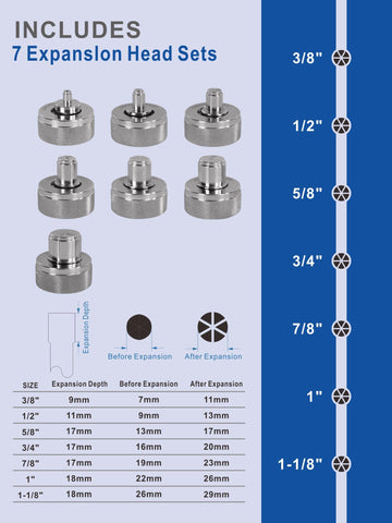AMZCNC tube cutter included for clean copper pipe ends