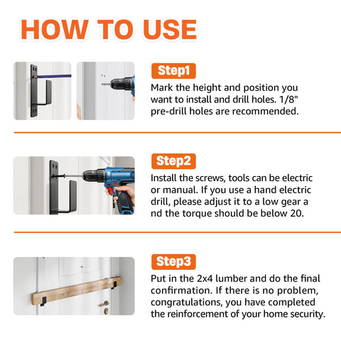 AMZFINE packaging includes screws for straightforward setup.