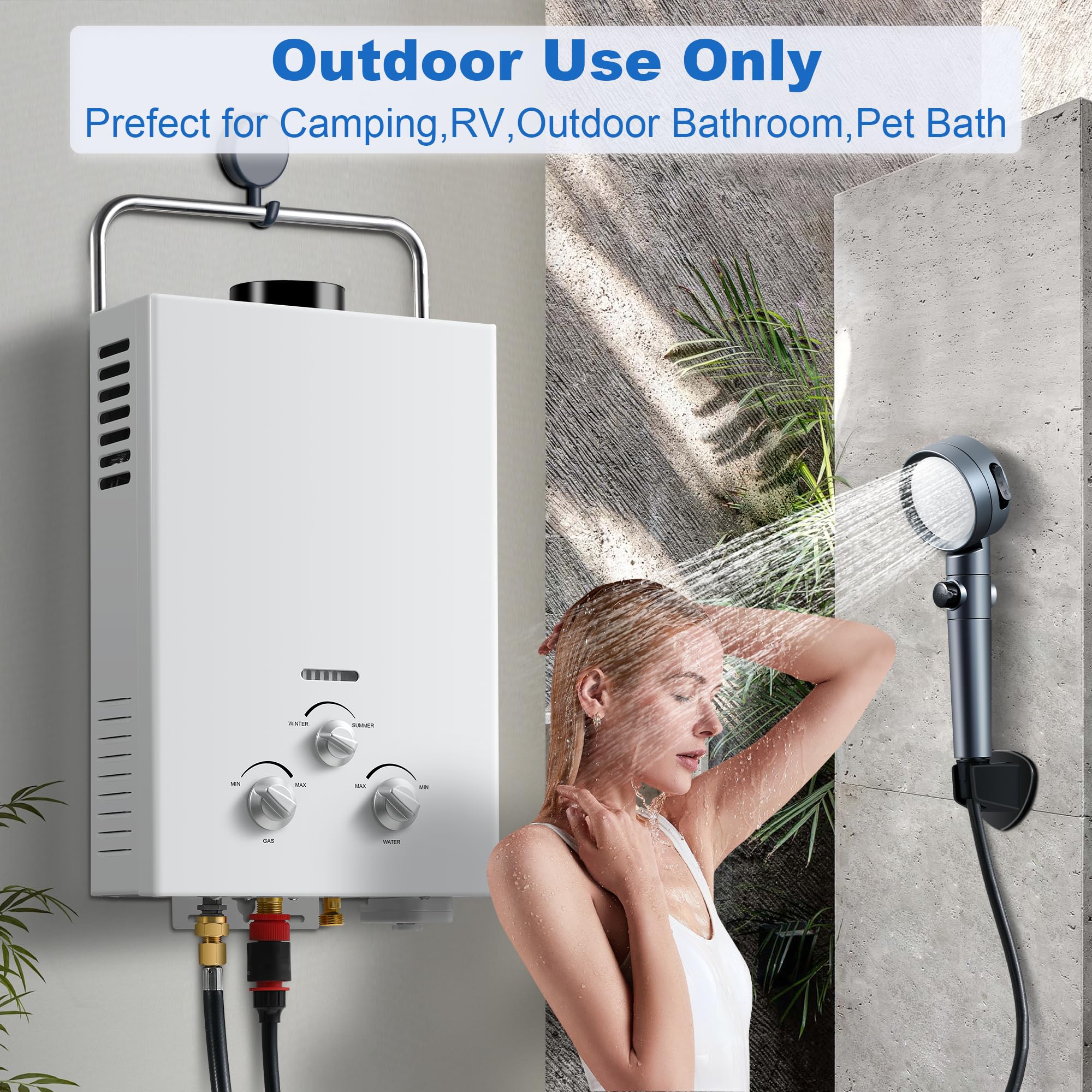 Amzgachfktch ready-for-rv-boat-cabin versatile outdoor water heater for various lifestyles.