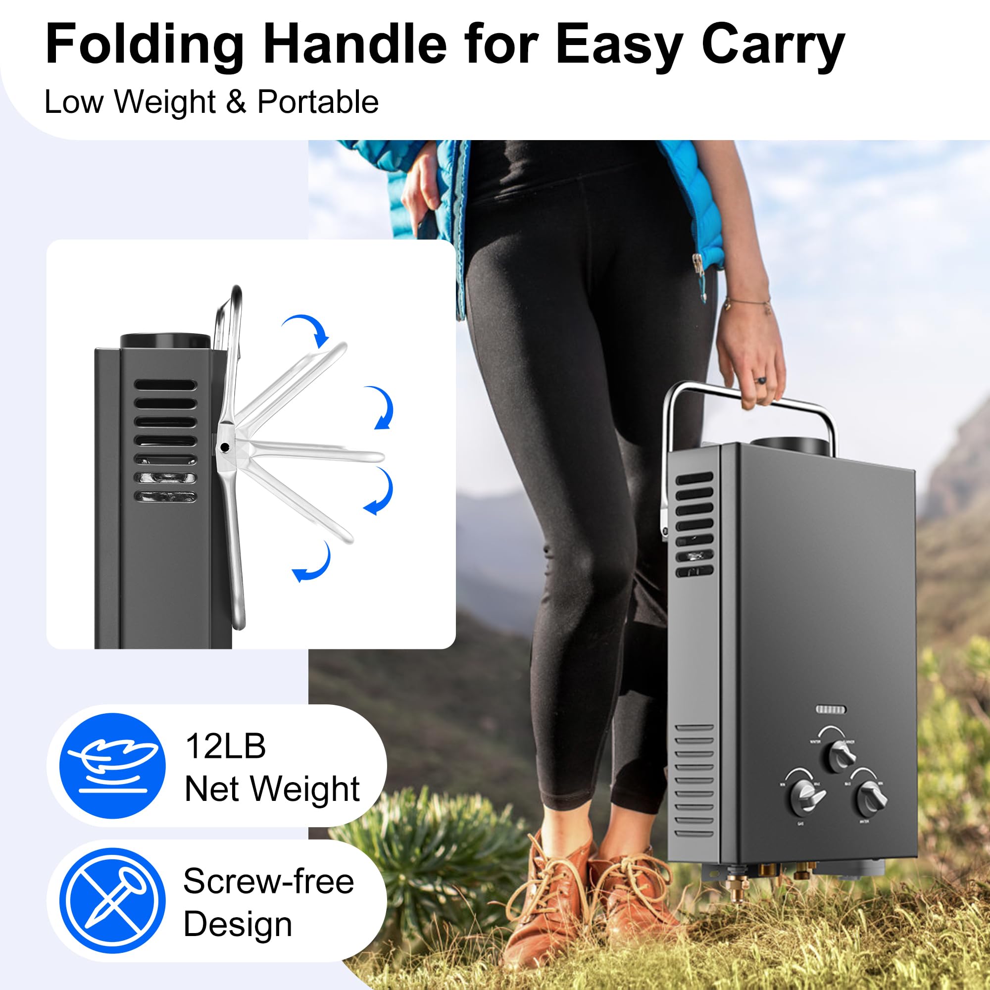 Amzgachfktch 6-in-1 safety protections guard against overheating and dry burn.
