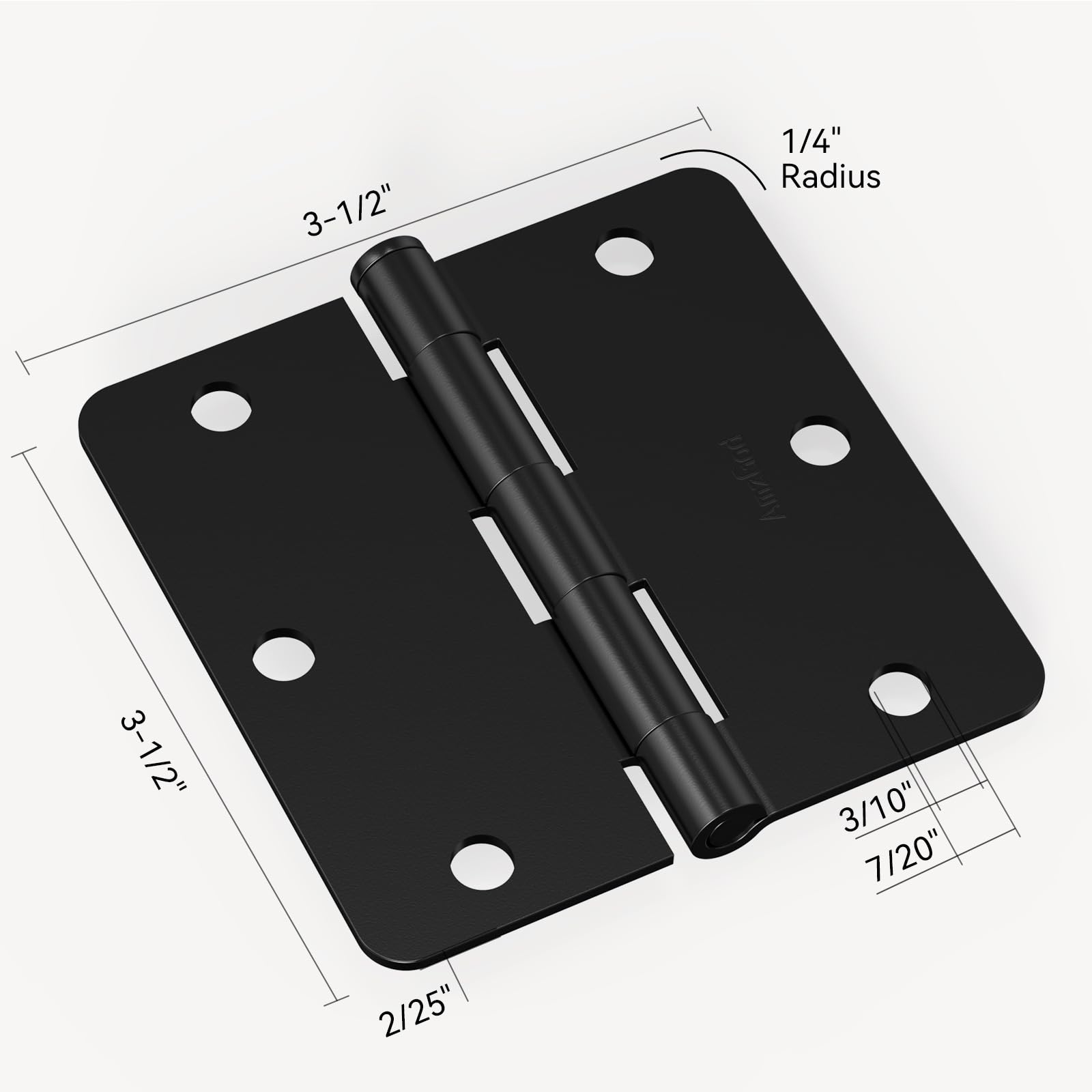 AmzGod 1/4-inch radius corners enable smooth operation and reduced snagging.