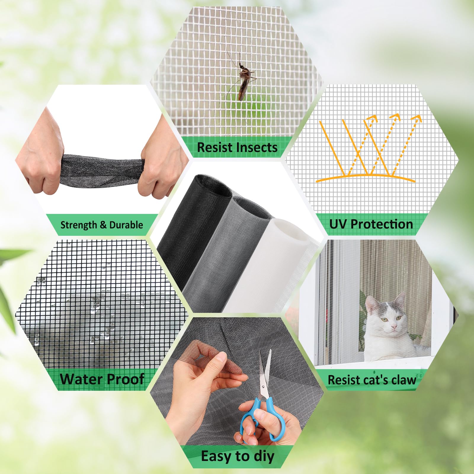 Amzjjle finished installation demonstrates seamless integration with window and door frames.
