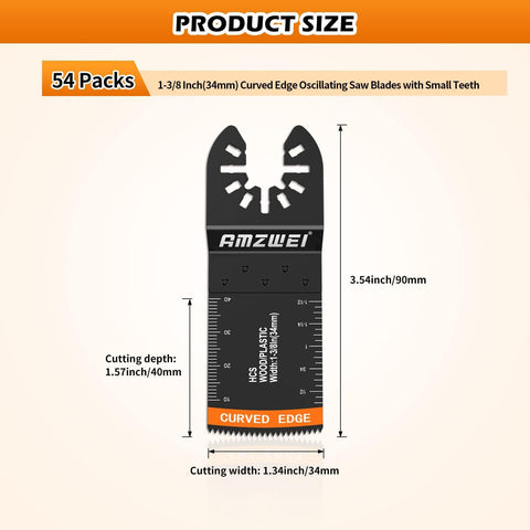 AMZWEI alloy-steel, high-carbon blades for durability