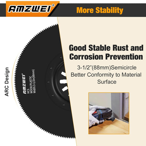 AMZWEI organized packaging protects blades during storage