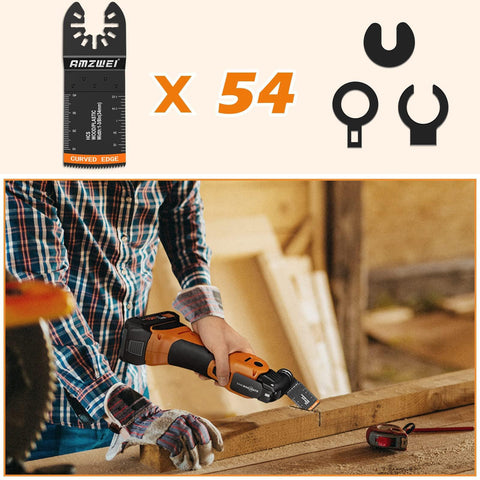 AMZWEI built-in length markers aid quick, accurate measurements