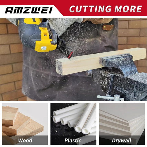AMZWEI clip adaptors enable quick, secure tool pairing.