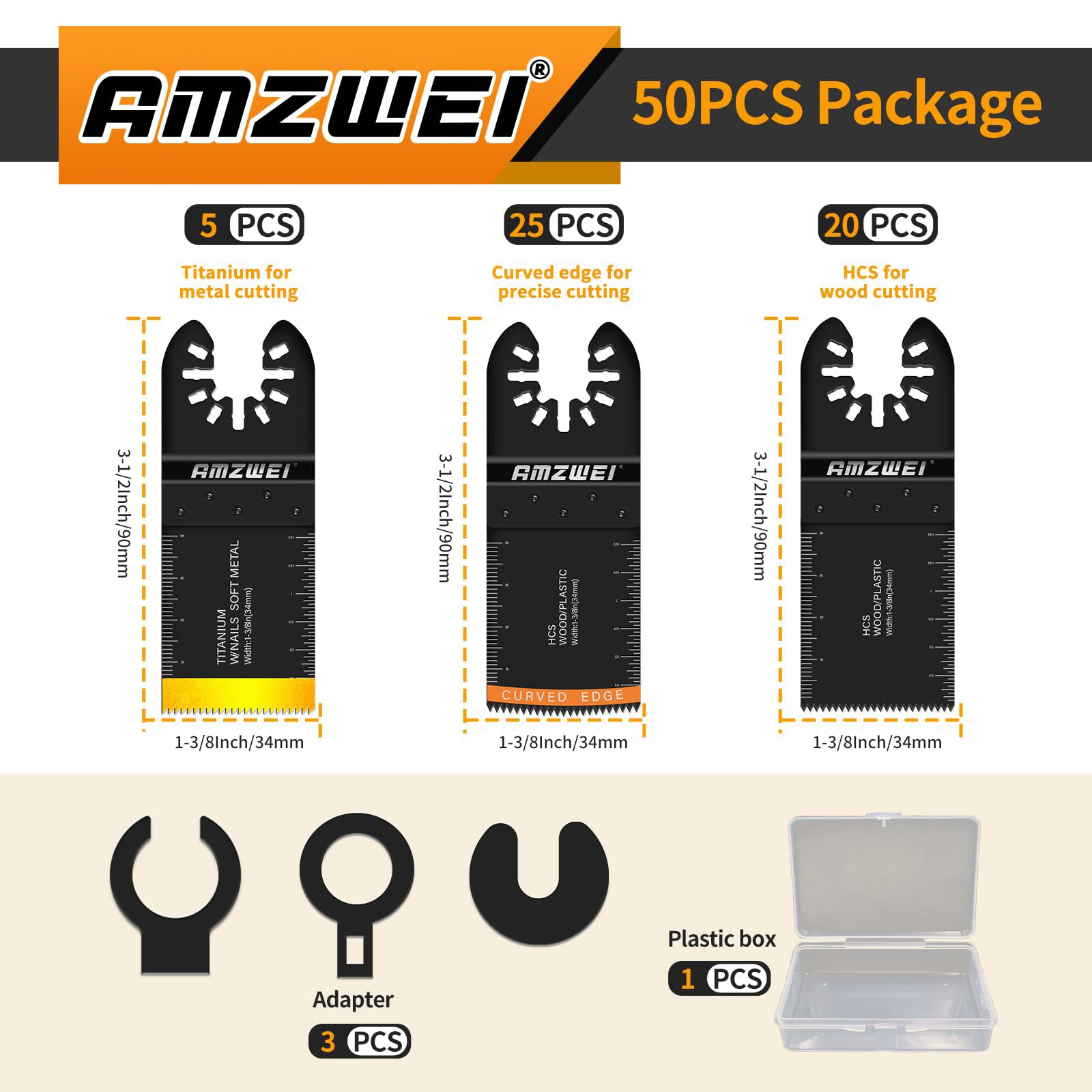 AMZWEI curved-edge blades closeup highlighting stability for precise starts