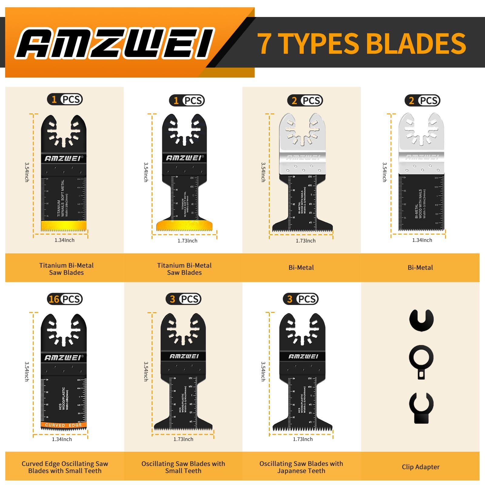 AMZWEI high-quality materials ensure durable, long-lasting performance.