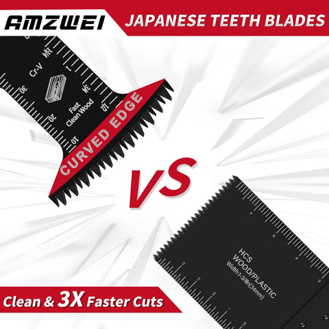 AMZWEI long reach blades reach tight spaces easily.