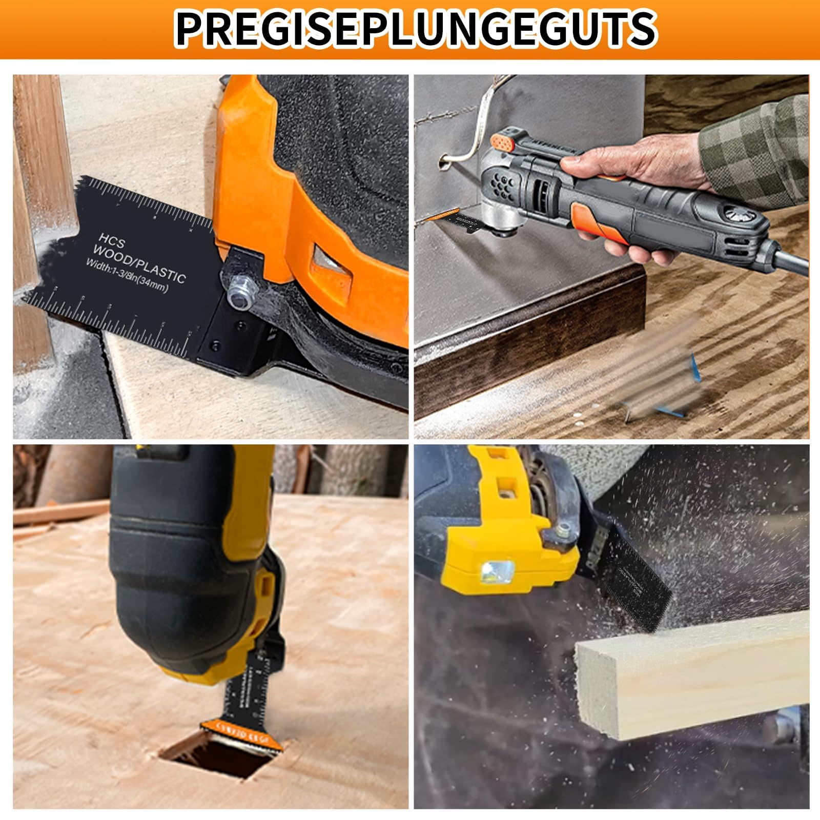AMZWEI curved design aids precise starting and guided cuts