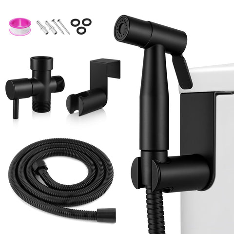ANA EGO handheld bidet sprayer hose assembly for flexible, on-demand bathroom cleaning.